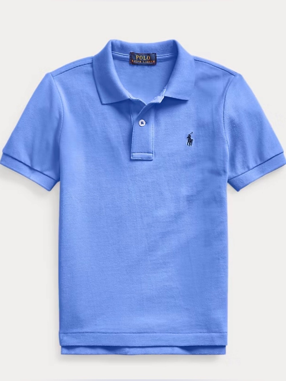 Polo Ralph Lauren The Iconic Mesh Polo Boys Size 7 in Harbor Blue
